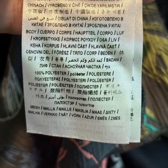 Guess Y2K Bright Floral & Sheer Star Print Babydoll Style Dress - size XS - Picture 8 of 8